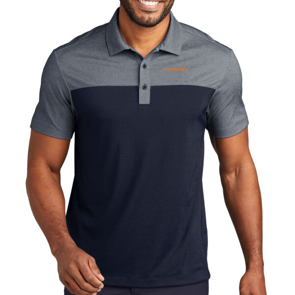 Barmetrix Embroidered - Fine Pique Blend Blocked Polo Thumbnail