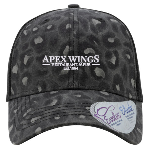 Embroidered Stay Saucy At Apex Wings - Women's Modern Trucker Cap Thumbnail