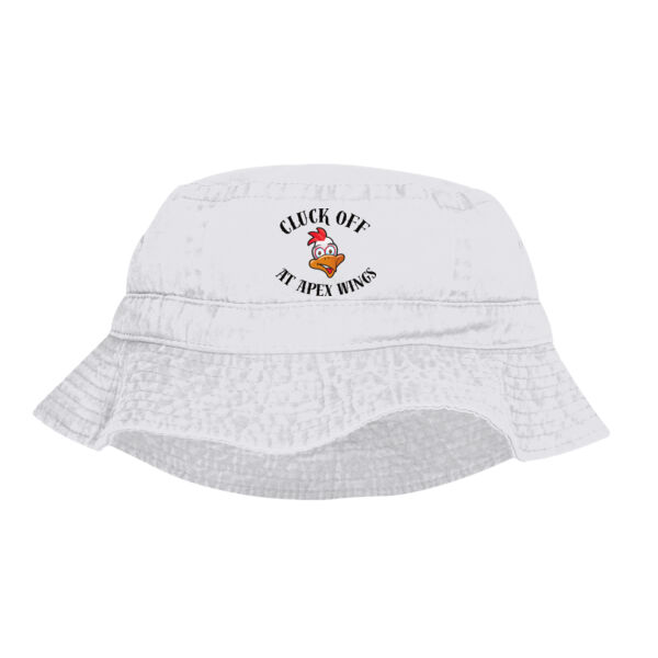 Cluck Off At Apex Wings Printed - Vacationer Bucket Hat Thumbnail